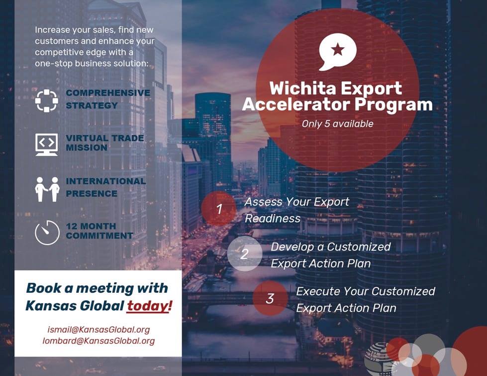 Wichita Export Accelerator Program, Book a Meeting Today