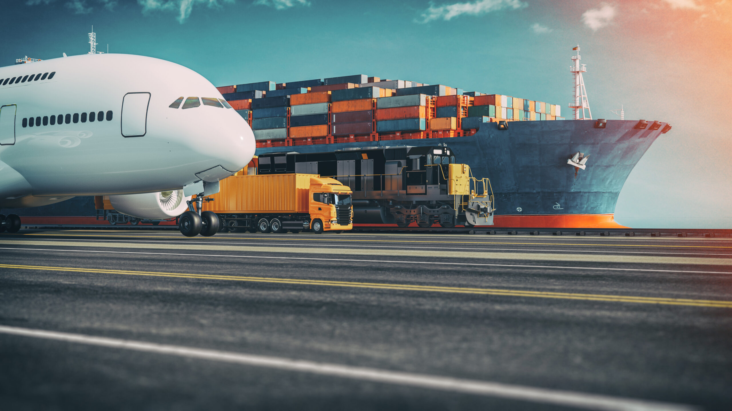 Transportation and logistics. Multiple modes of Transportation
